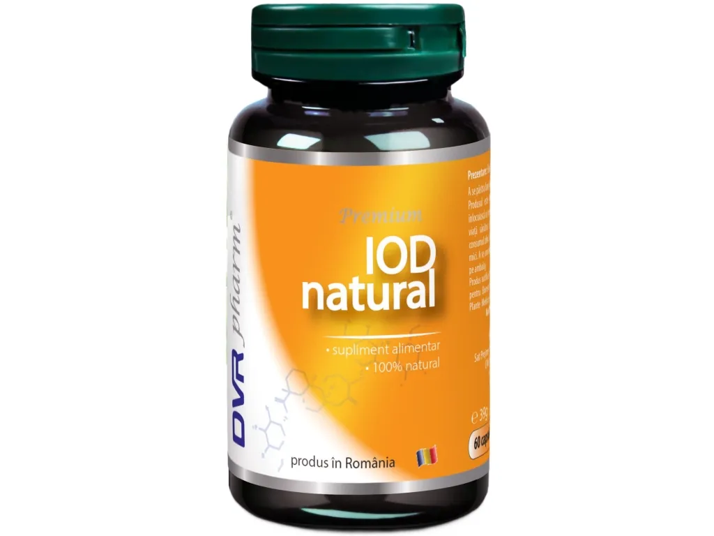 Iod natural 1x60cps - DVR PHARM