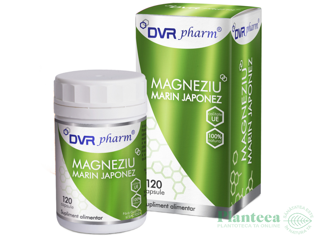 Magneziu marin japonez 120cps - DVR PHARM