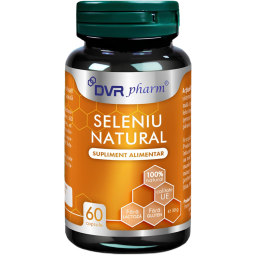 Seleniu natural 60cps - DVR PHARM