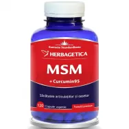 MSM curcumin95 120cp - HERBAGETICA