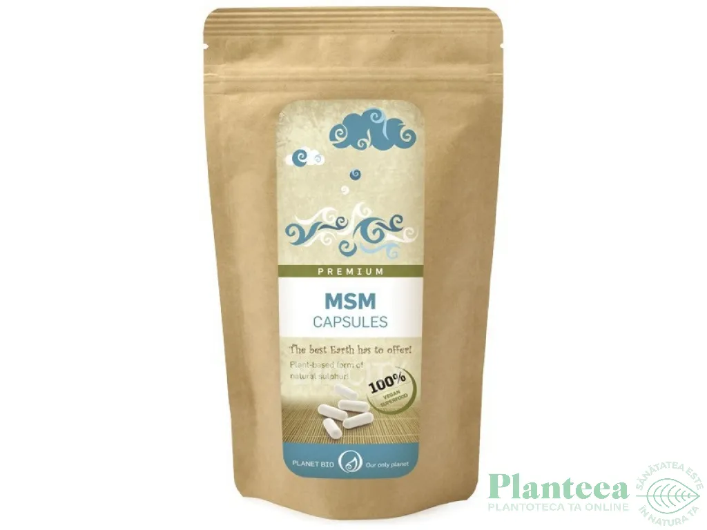 MSM 1000mg eco 180cps - PLANET BIO