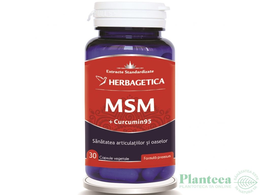 MSM curcumin95 30cp - HERBAGETICA