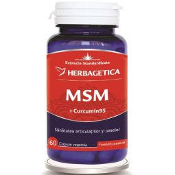 MSM curcumin95 60cp - HERBAGETICA