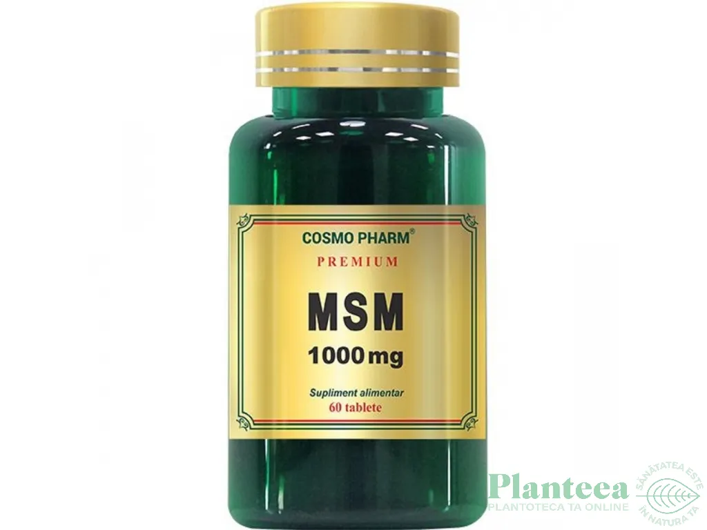 MSM 1000mg 60cp - COSMO PHARM