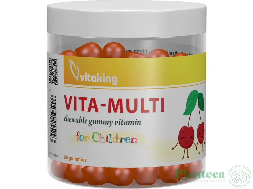 Multivitamine minerale copii 60cp - VITAKING