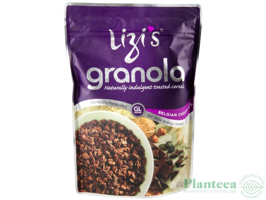 Granola ciocolata belgiana 400g - LIZI`S