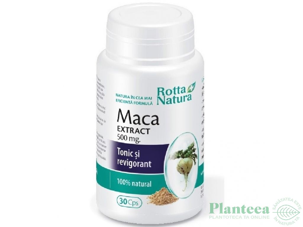 Maca 500mg 30cps - ROTTA NATURA