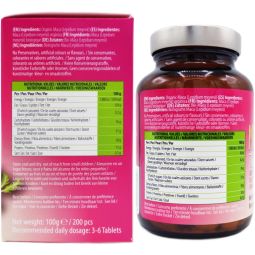 Maca tablete 500mg eco 200cp - MAYA GOLD