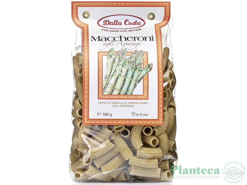 Paste macaroane grau sparanghel copii 500g - DALLA COSTA