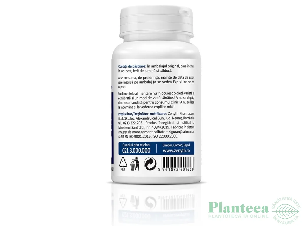 Magneziu bisglycinate 1000mg 30cps - ZENYTH