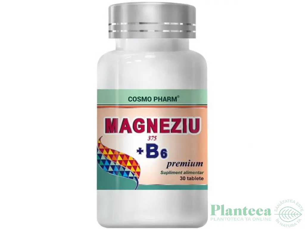 Magneziu marin natural 375 B6 30cps - TOTAL CARE