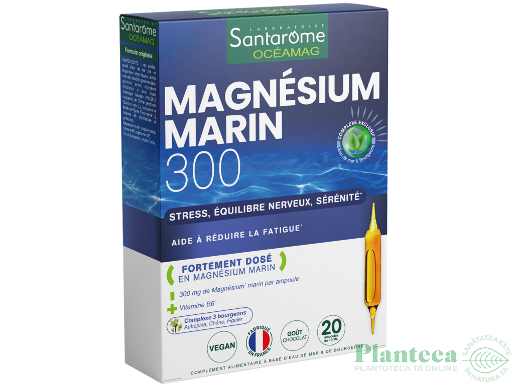 Magneziu marin 300mg 20fl - SANTAROME