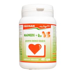 Magneziu Q10 40cps - FAVISAN