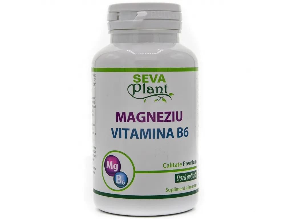 Magneziu B6 30cp - SEVA PLANT