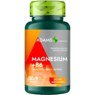 Magneziu B6 30cp - ADAMS SUPPLEMENTS