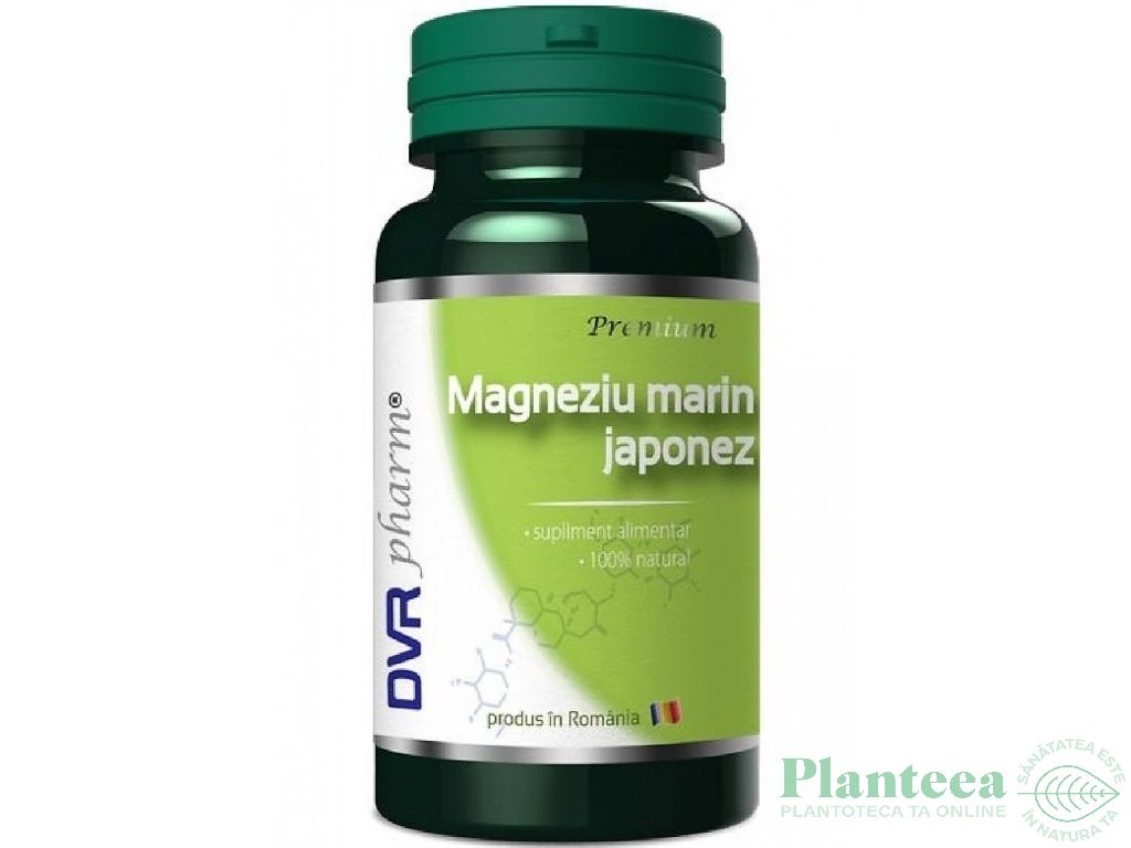 Magneziu marin japonez 60cps - DVR PHARM