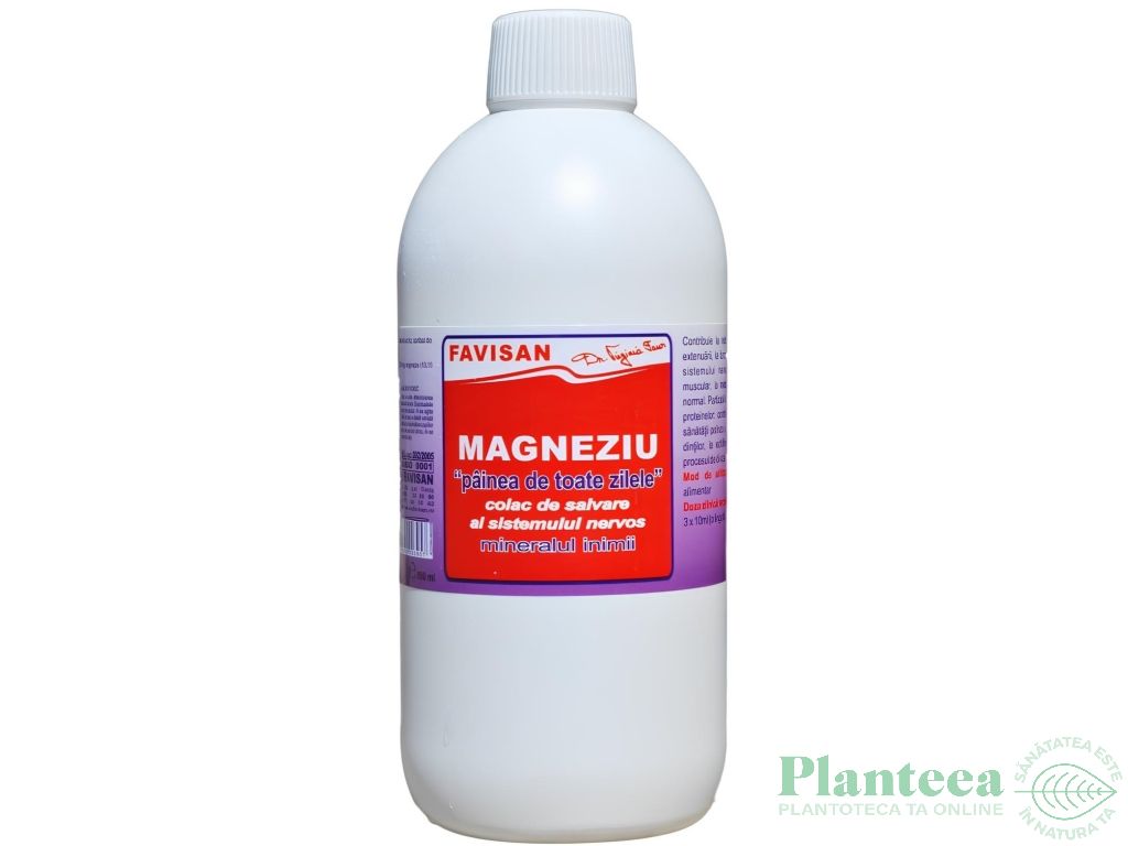 Magneziu lichid [sulfat] 500ml - FAVISAN