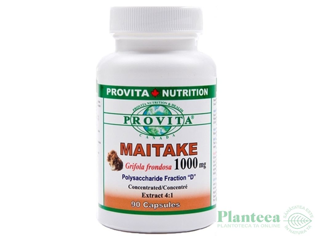 Maitake 1000mg 90cps - PROVITA NUTRITION