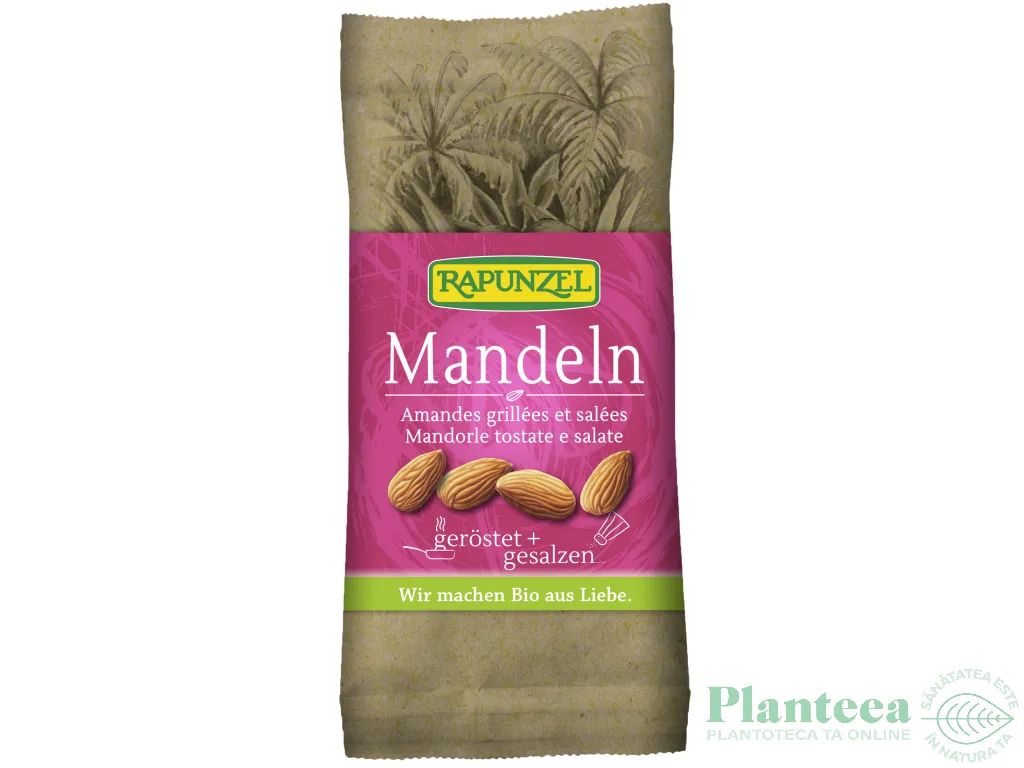Migdale prajite sarate eco 60g - RAPUNZEL