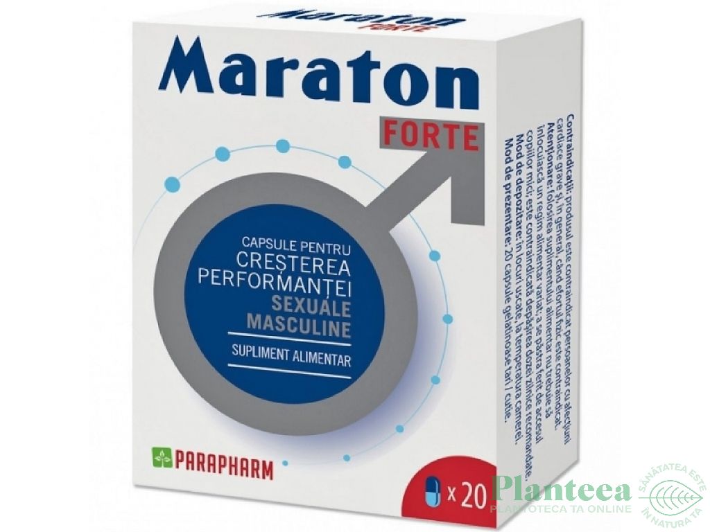Maraton forte cutie 20cps - PARAPHARM