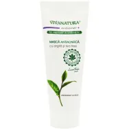 Masca antiacnee argila tea tree 75ml - VIVA NATURA