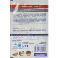 Masca antirid femei 35+ argila verde ginseng 2x10g - DERMAGLIN