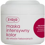 Masca par intensiva protectie culoare ulei ricin fl soarelui 200ml - ZIAJA