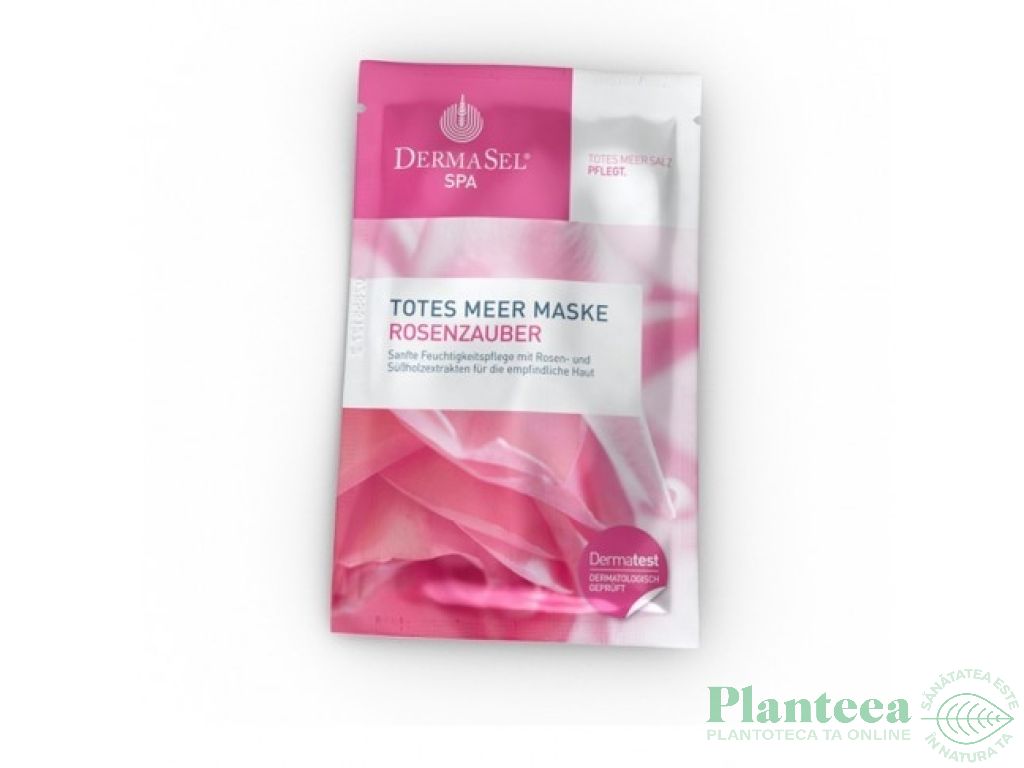 Masca petale trandafiri {pl}12ml - DERMASEL