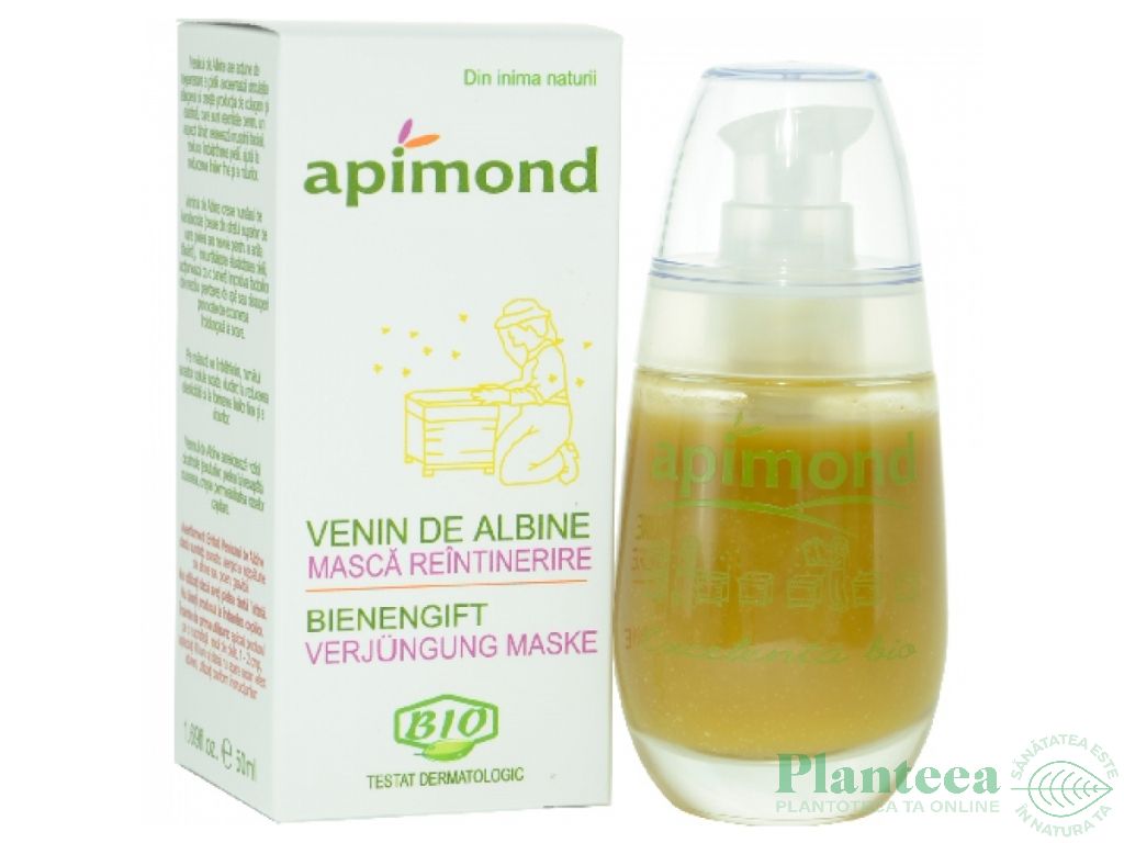 Masca reintinerire venin albine bio 50ml - APIMOND