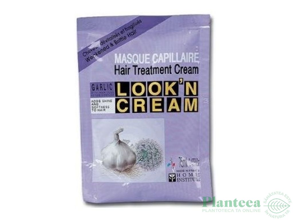 Masca par tratament imp caderii usturoi 75g - HOME INSTITUT