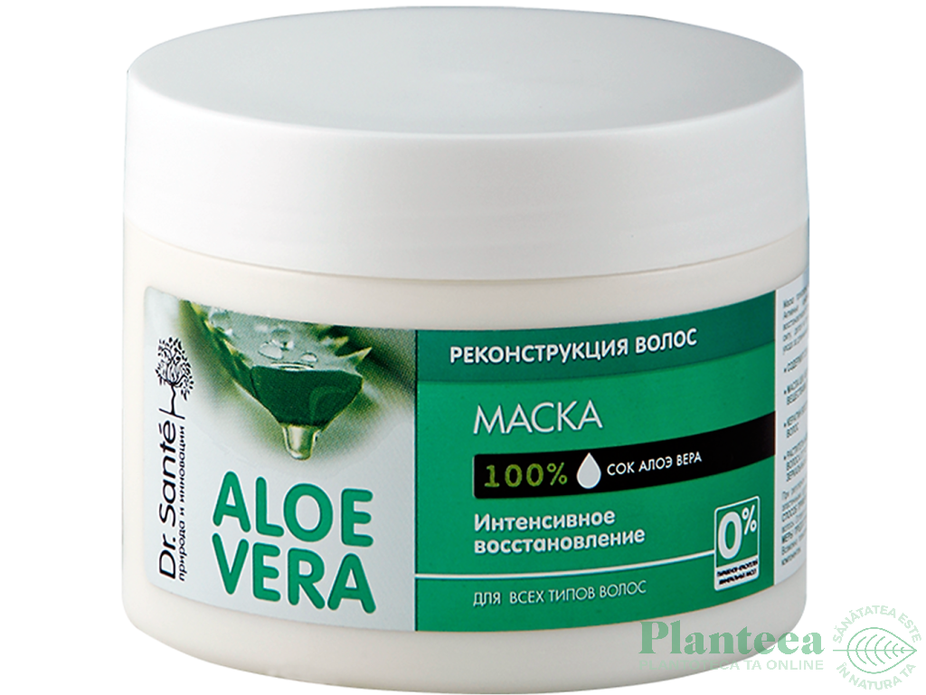 Masca par intensiv restructuranta suc aloe vera 300ml - DR SANTE