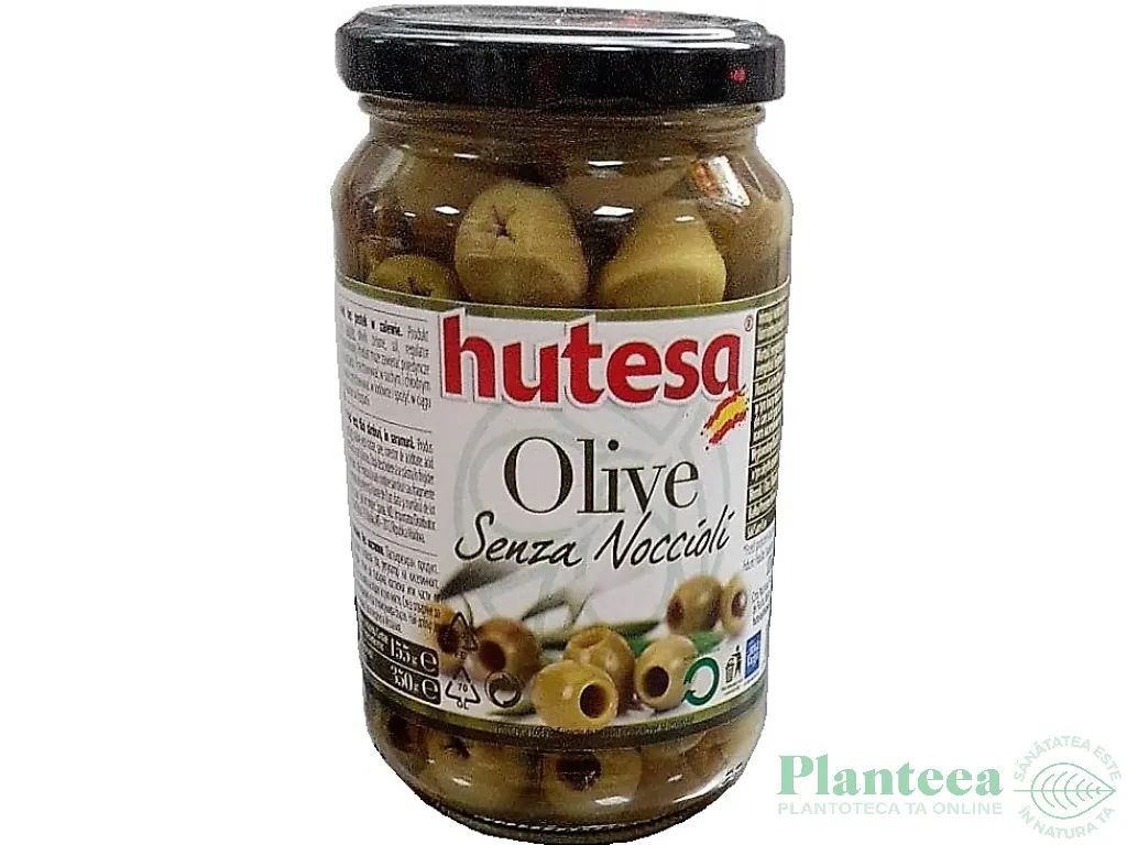 Masline verzi fara samburi 350g - HUTESA