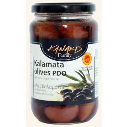 Masline kalamata PDO in ulei masline 210g - KANAKIS