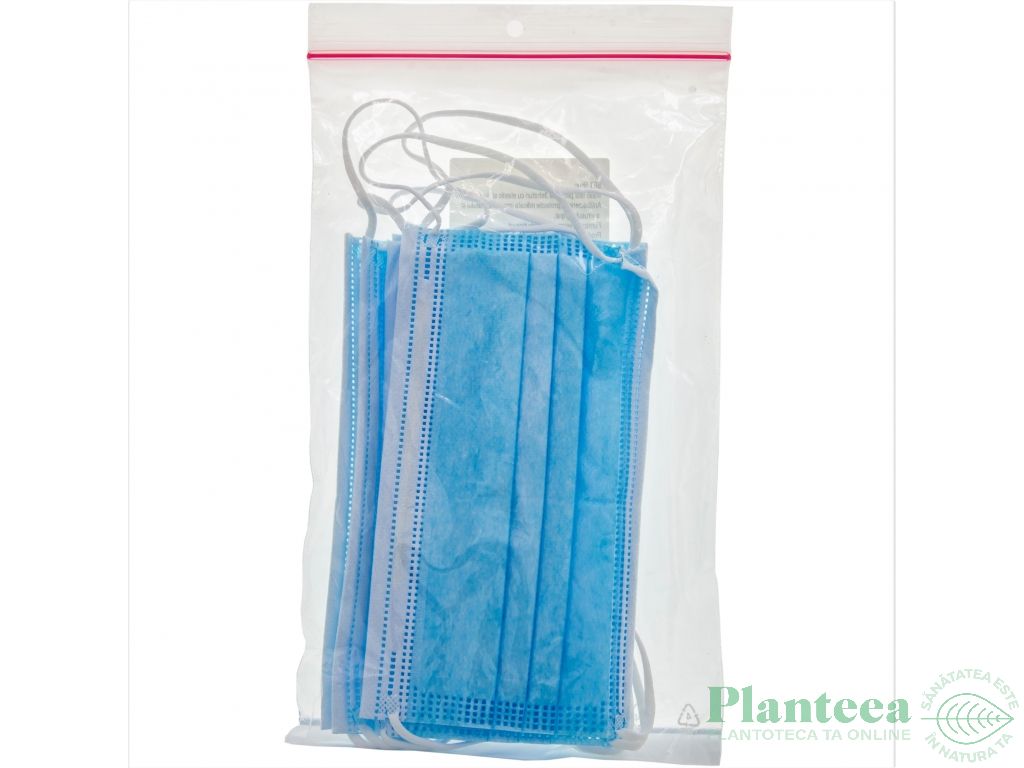 Masti respiratorii 3straturi cu elastic 5b - HZM
