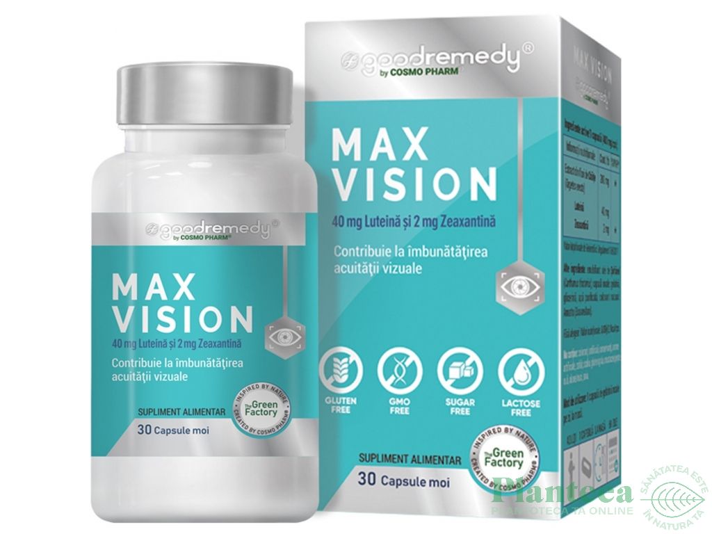 Max Vision GoodRemedy 30cps - COSMO PHARM