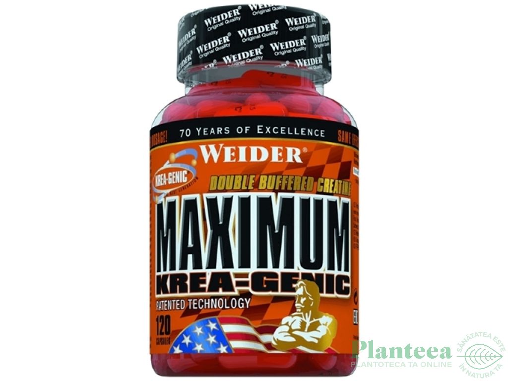 Krea genic Maximum 750mg 120cps - WEIDER