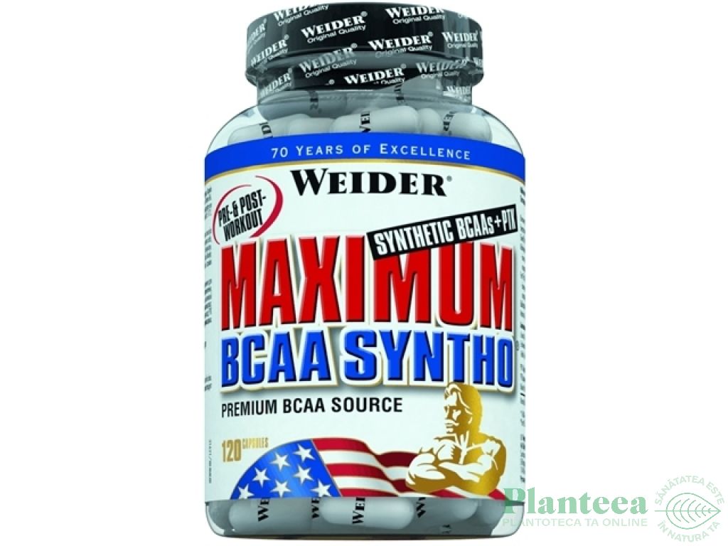 BCAA Syntho PTK Maximum 120cps - WEIDER