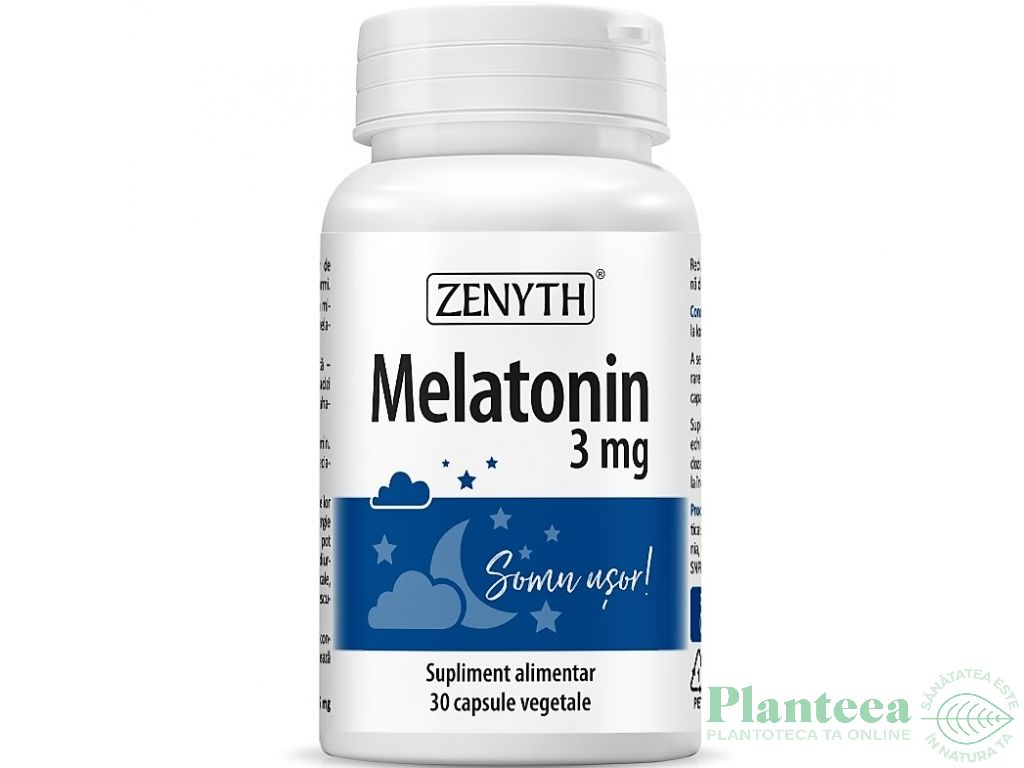 Melatonina 3mg 30cps - ZENYTH