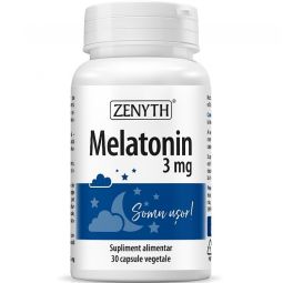Melatonina 3mg 30cps - ZENYTH