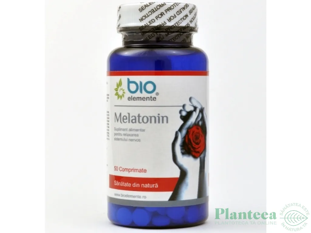 Melatonina 3mg 50cp - BIO ELEMENTE