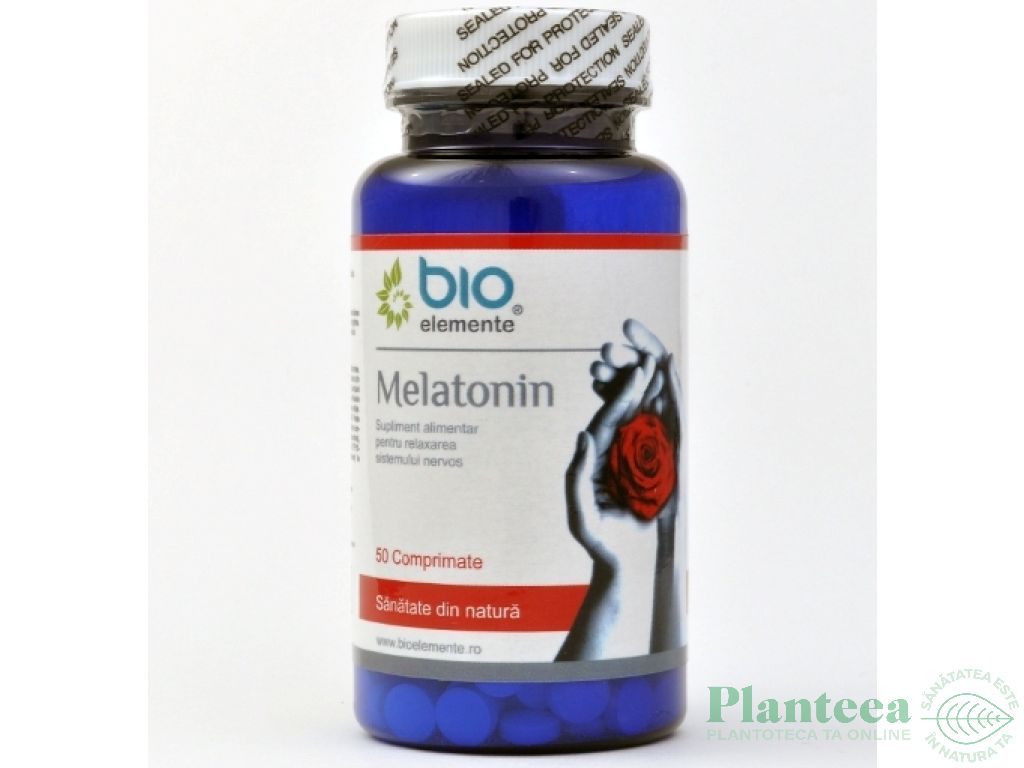 Melatonina 3mg 50cp - BIO ELEMENTE