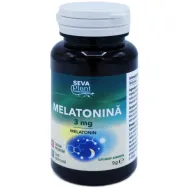 Melatonina 3mg 30cps - SEVA PLANT