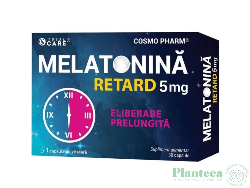 Melatonina retard 5mg 30cps - COSMO PHARM