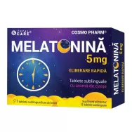 Melatonina 5mg eliberare rapida sublinguale 15cp - COSMO PHARM