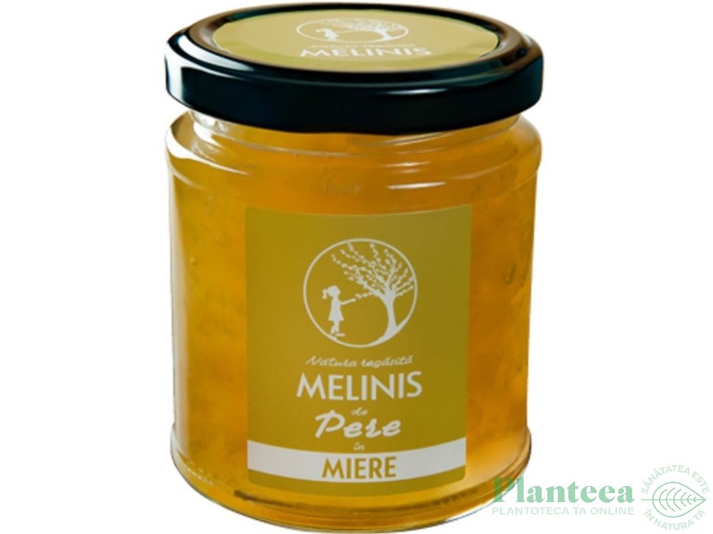 Miere salcam cu pere crude 230g - MELINIS