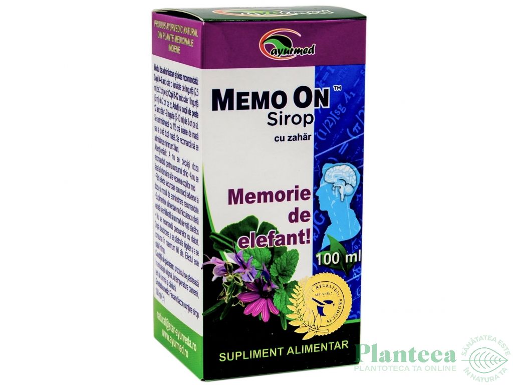 Sirop Memo on 100ml - AYURMED