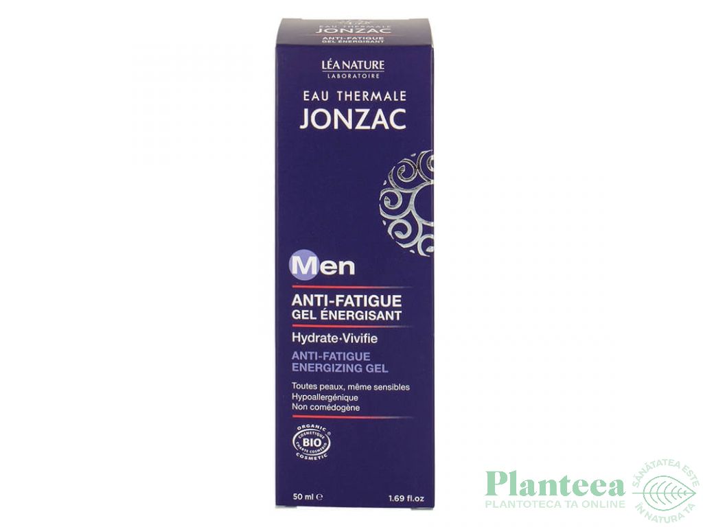 Gel facial energizant anti oboseala Men 50ml - JONZAC