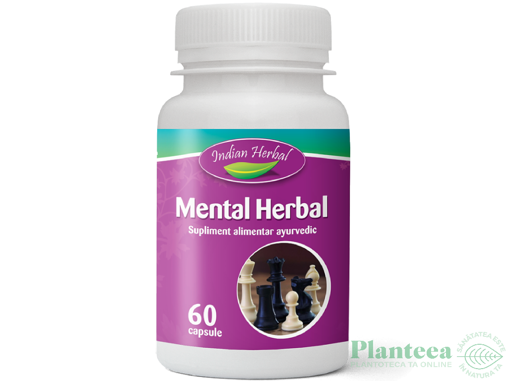 Mental Herbal 60cps - INDIAN HERBAL