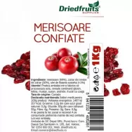 Merisoare confiate 1kg - DRIED FRUITS