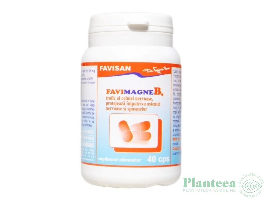 Magneziu B6 40cps - FAVISAN